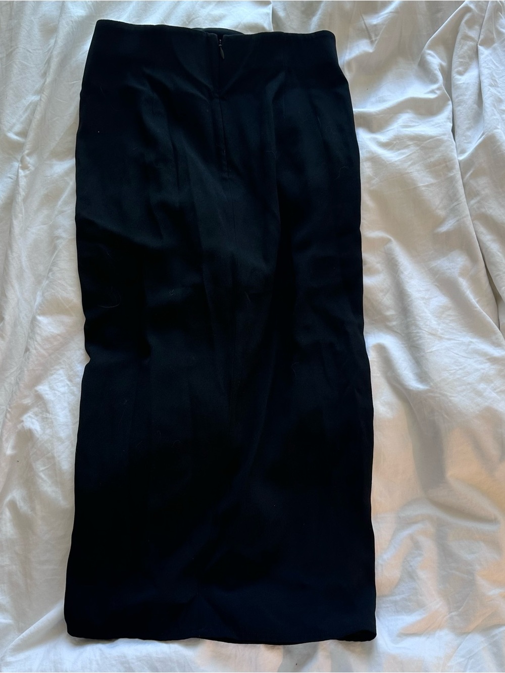 Babaton Black High-Waist Pencil Skirt